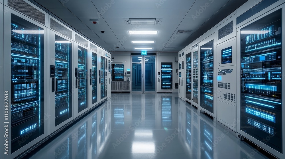Server Racks in a Modern Data Center Server Racks in a Modern Data Center
