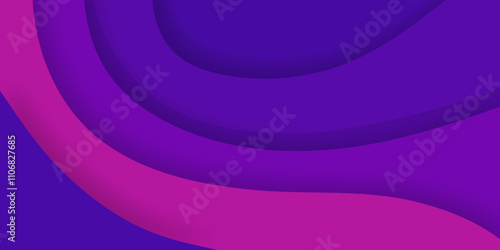 Colorful Papercut Background, Digitally generated image.