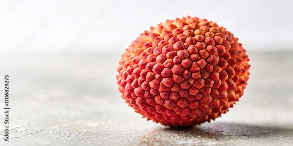 Closeup of Fresh Lychee on White Background with Copy Space for Food and Fruit Related Uses, Showcasing the Unique Texture and Color of This Exotic Tropical Fruit Closeup of Fresh Lychee on White Background with Copy Space for Food and Fruit Related Uses, Showcasing the Unique Texture and Color of This Exotic Tropical Fruit