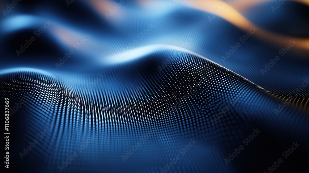 A linear pattern of blue lines, creating a minimalist and modern technology background A linear pattern of blue lines, creating a minimalist and modern technology background