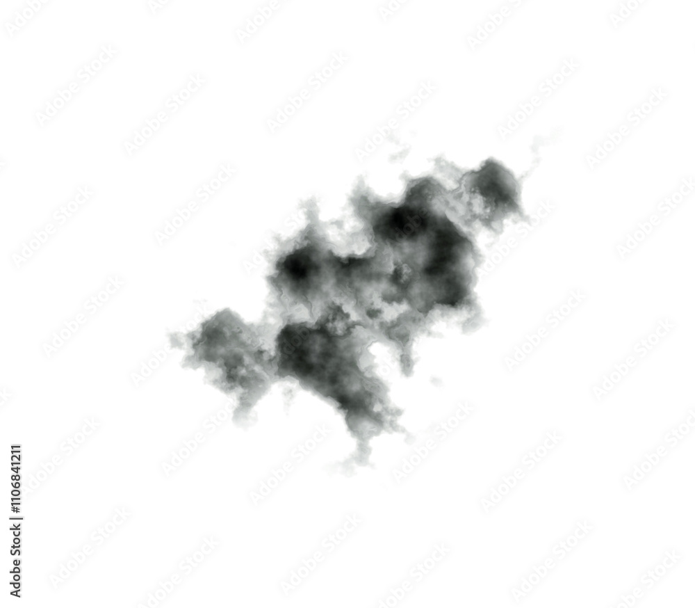 Black smoke element. Smoke texture. Black smoke element. Smoke texture.