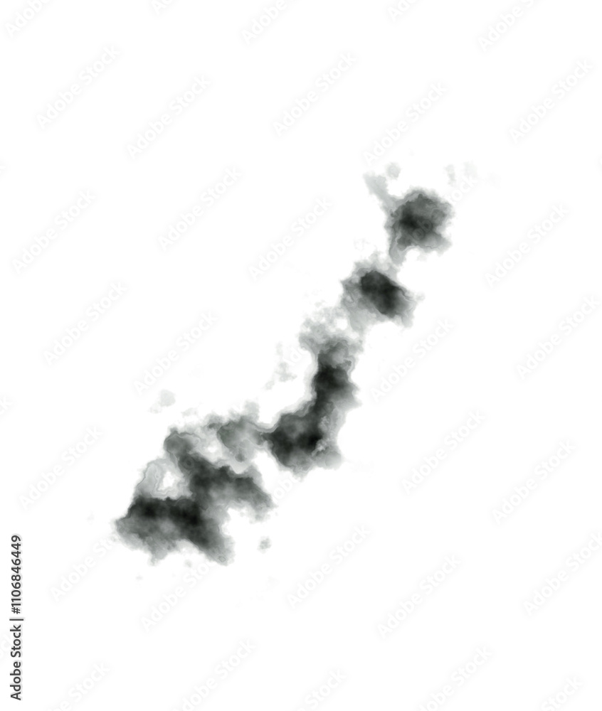 Black smoke element. Smoke texture. Black smoke element. Smoke texture.