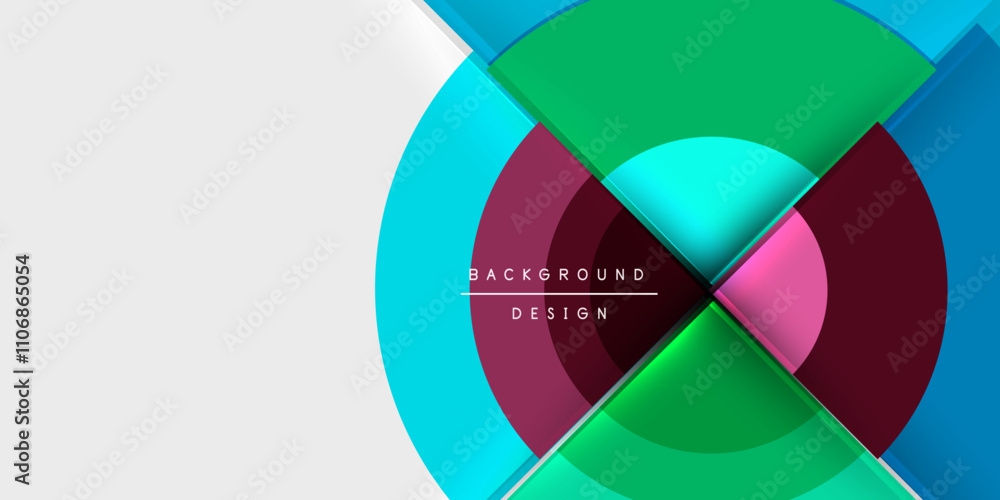 Techno circles and semi circles. Vector Illustration For Wallpaper, Banner, Background, Card, Book Illustration, landing page Techno circles and semi circles. Vector Illustration For Wallpaper, Banner, Background, Card, Book Illustration, landing page
