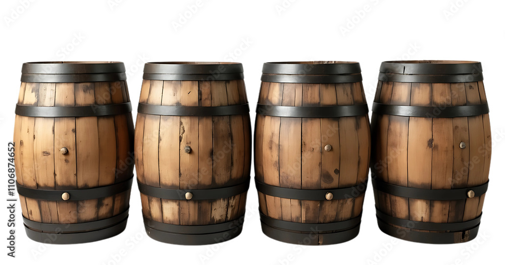wooden barrel isolated on white wooden barrel isolated on white