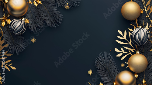 Festive Christmas Background photo