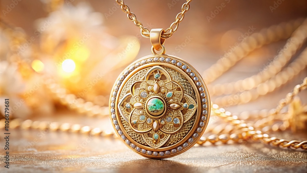 Elegant Amulet on a Chain: Captivating Product Photography Showcasing a Stunning Amulet Pendant with Intricate Details, Perfect for Jewelry Lovers and Spiritual Enthusiasts Elegant Amulet on a Chain: Captivating Product Photography Showcasing a Stunning Amulet Pendant with Intricate Details, Perfect for Jewelry Lovers and Spiritual Enthusiasts