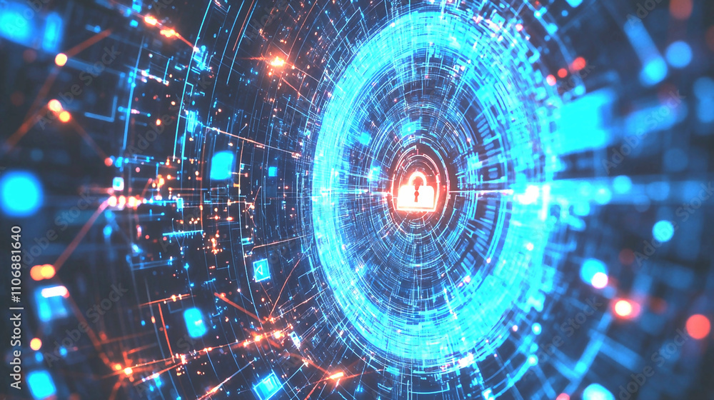 Obraz premium Implementing multi-layered defenses to prevent social engineering attacks and secure sensitive information 