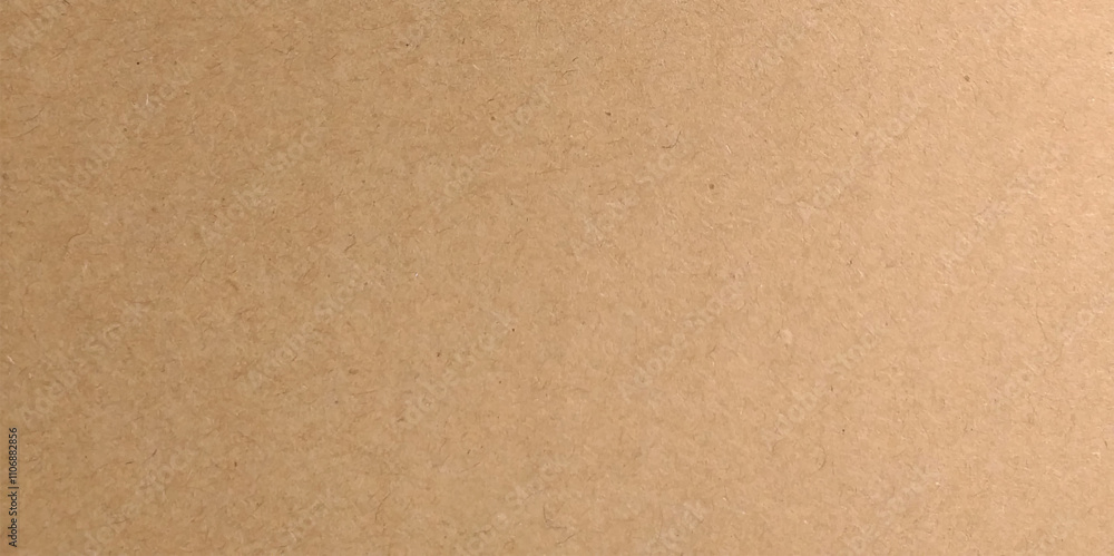Background of brown kraft paper or cardboard texture. Abstract pattern of beige rough carton, old paper sheet, parchment or papyrus surface, vector Background of brown kraft paper or cardboard texture. Abstract pattern of beige rough carton, old paper sheet, parchment or papyrus surface, vector