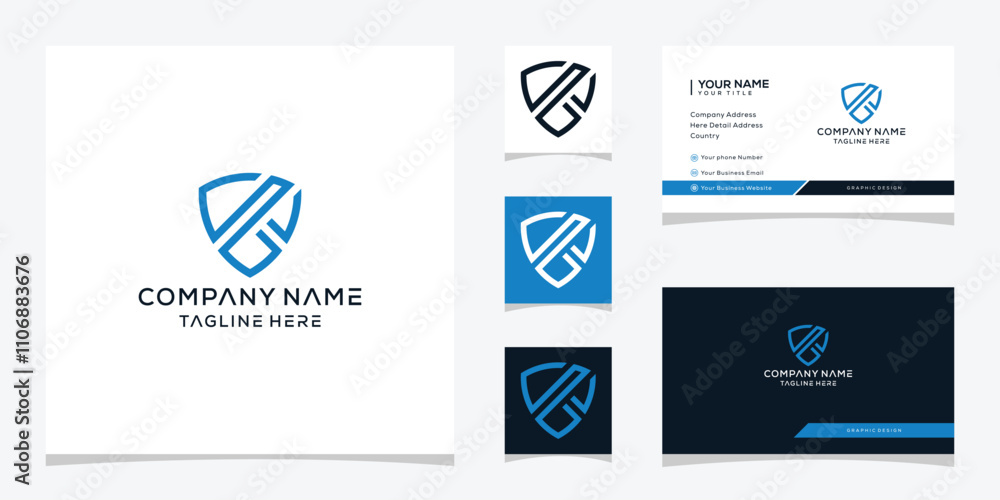 initial letter K shield logo design vector template initial letter K shield logo design vector template