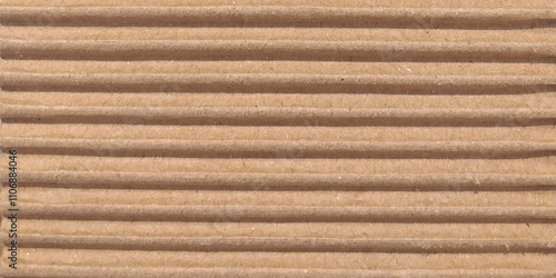Background of brown kraft paper or cardboard texture. Abstract pattern of beige rough carton, old paper sheet, parchment or papyrus surface, vector