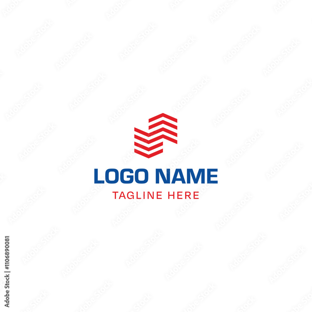 S and Building Logo in Simple and Contemporary Style S and Building Logo in Simple and Contemporary Style