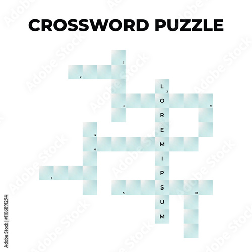 crossword puzzle