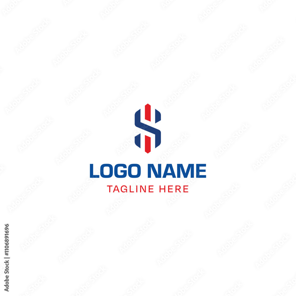 Logo Combining Letter S and Building with Modern Aesthetics Logo Combining Letter S and Building with Modern Aesthetics
