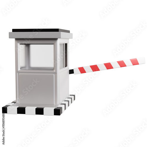 Modern Toll Gate Booth