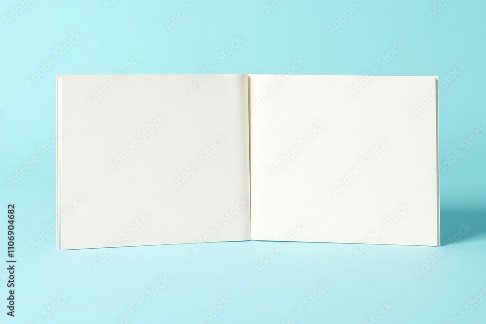blank notebook on white background blank notebook on white background