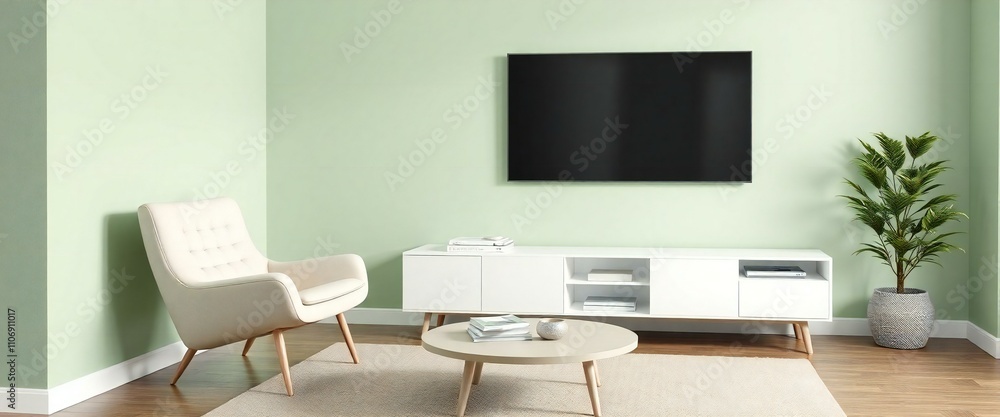 Obraz premium modern living room interior
