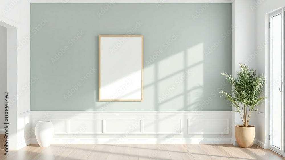 Fototapeta premium empty room with window