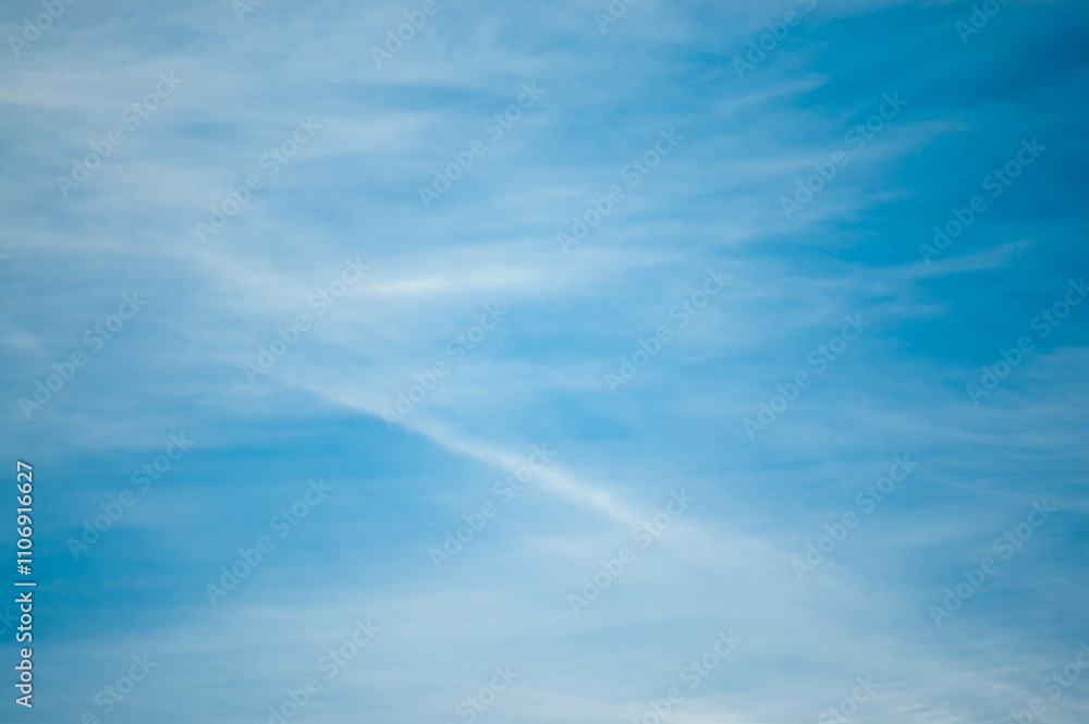 blue background, photo shows sky and light white clouds blue background, photo shows sky and light white clouds