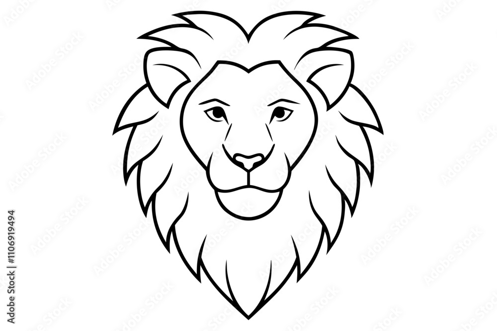Obraz premium lion illustration