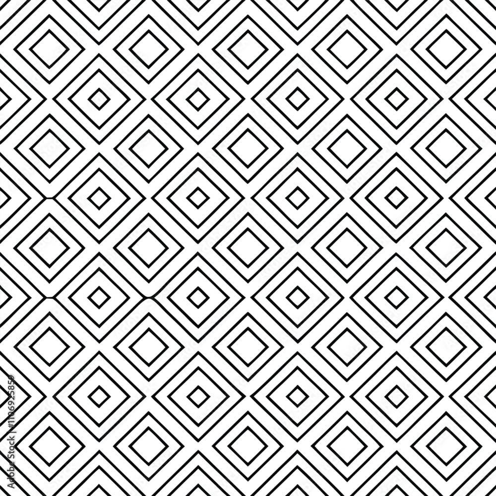 This seamless geometric diamond pattern design is perfect for textiles and fabric projects. It features vibrant and contemporary elements, creating a stylish and modern look. This seamless geometric diamond pattern design is perfect for textiles and fabric projects. It features vibrant and contemporary elements, creating a stylish and modern look.