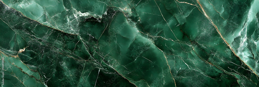 Deep Green Marble Texture with Golden Veins: A Luxurious and Elegant Abstract Background Image Deep Green Marble Texture with Golden Veins: A Luxurious and Elegant Abstract Background Image