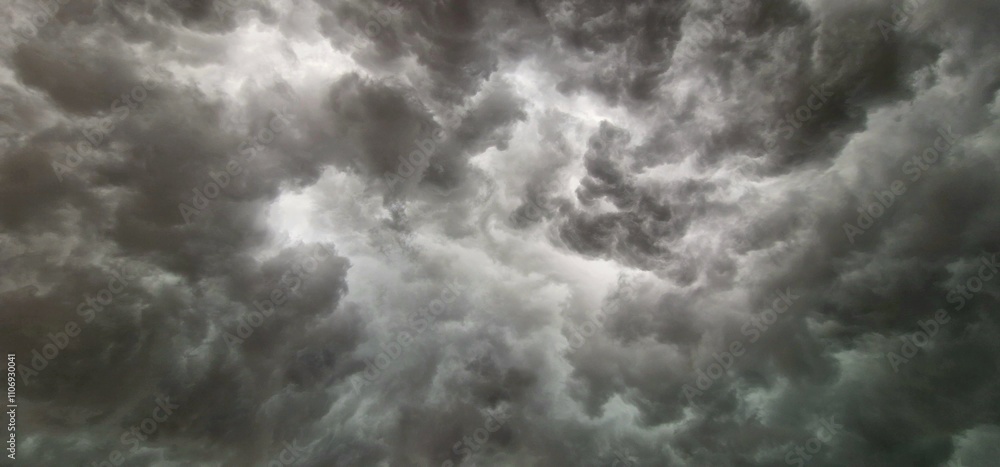 Dana supercell storm gray clouds squall Dana supercell storm gray clouds squall