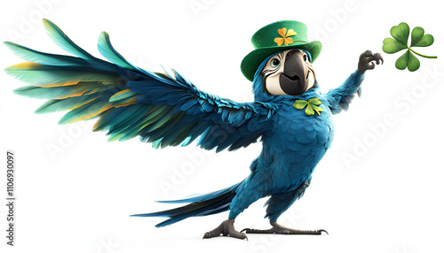 blue and yellow macaw
