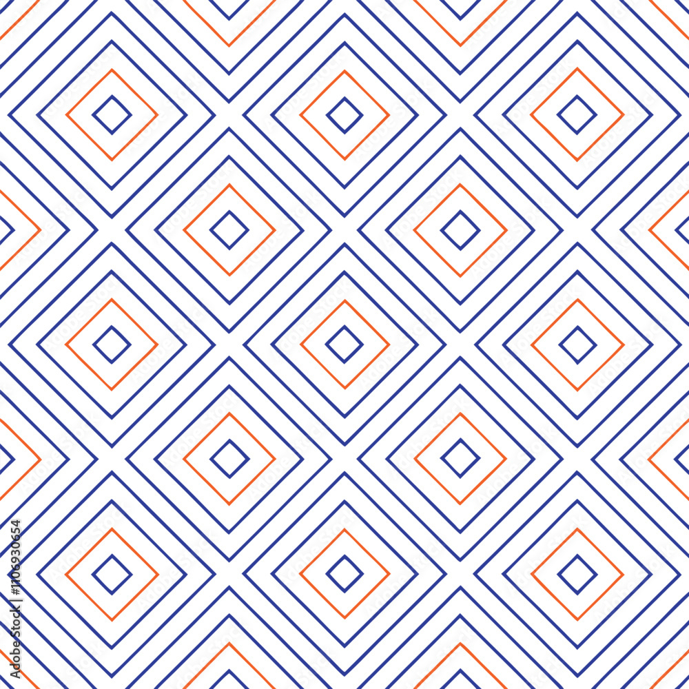 This seamless geometric diamond pattern design is perfect for textiles and fabric projects. It features vibrant and contemporary elements, creating a stylish and modern look. This seamless geometric diamond pattern design is perfect for textiles and fabric projects. It features vibrant and contemporary elements, creating a stylish and modern look.