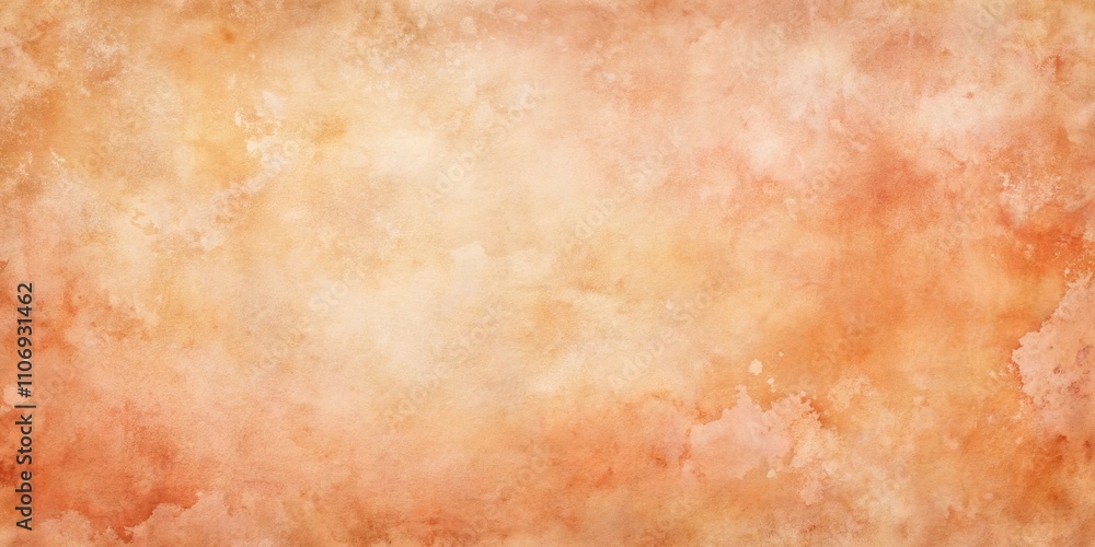 Obraz premium Abstract Warm-toned Watercolor Background Texture for Design Projects