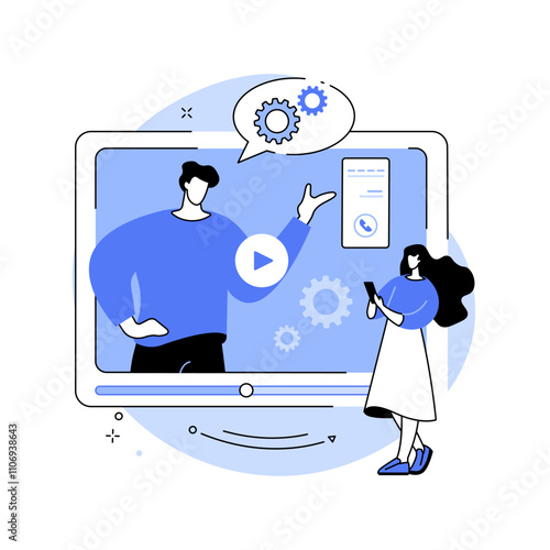Virtual meeting, online communication, remote work, video conferencing, tech - enabled interaction, digital workspace, online collaboration, screen - based communication, mobile - integrated work, gea