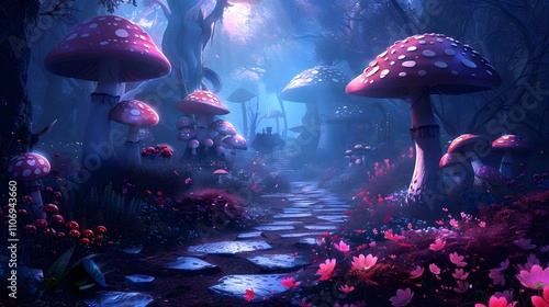 a alice in wonderland background