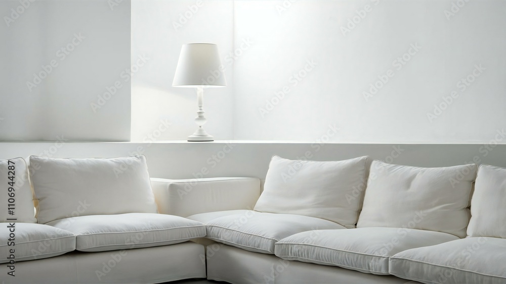 Fototapeta premium modern living room with sofa