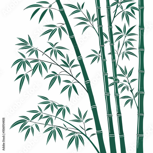 bamboo vector