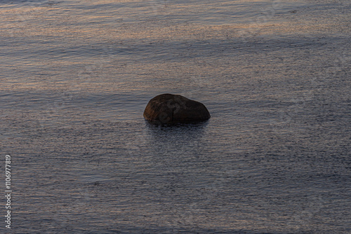 Dawn in Hon Kho fishing village, Nhon Hai, Quy Nhon photo