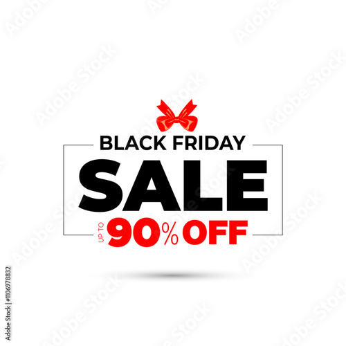 Vector illustration of Black Friday Sale.