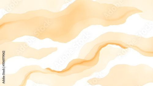 Desert abstract background in painting style tones. Generative AI