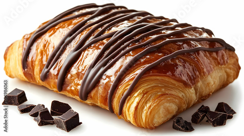 Chocolate Croissant Pastry:...