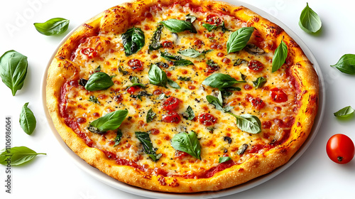 Delicious Cheese Pizza with...