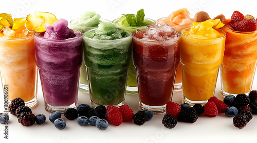 Refreshing Fruit Smoothies:...