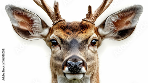 Majestic Deer Portrait: Ant...