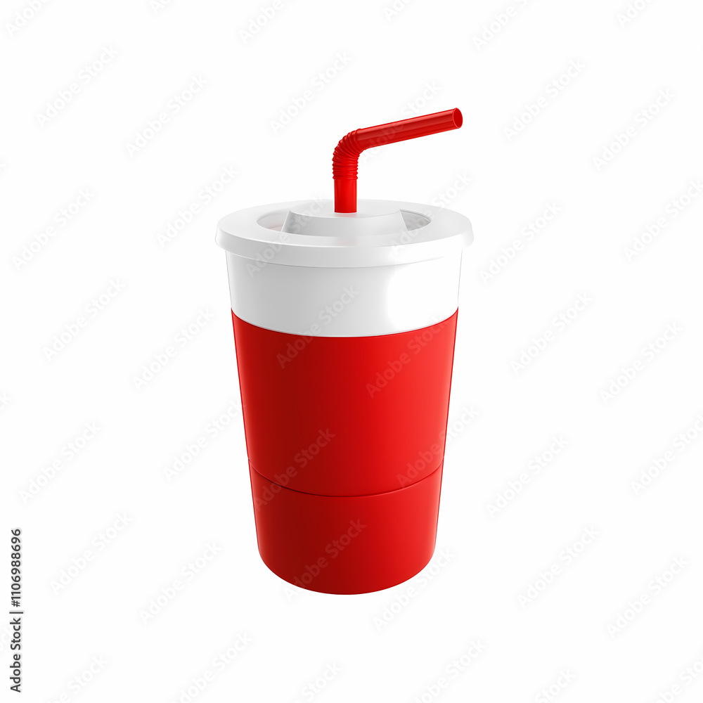 Red Cup with Straw
Red Cup with Straw