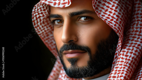 Arabian Man's Portrait: Cul...