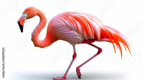 Pink Flamingo: Graceful Bir...