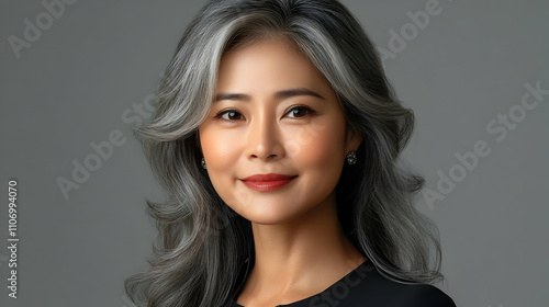 Elegant Woman Shows Gracefu...