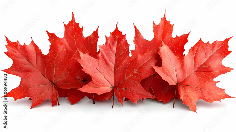 Vibrant Red Maple Leaves: Autumn's Fiery Hues, Nature's Beauty Displayed Vibrant Red Maple Leaves: Autumn's Fiery Hues, Nature's Beauty Displayed