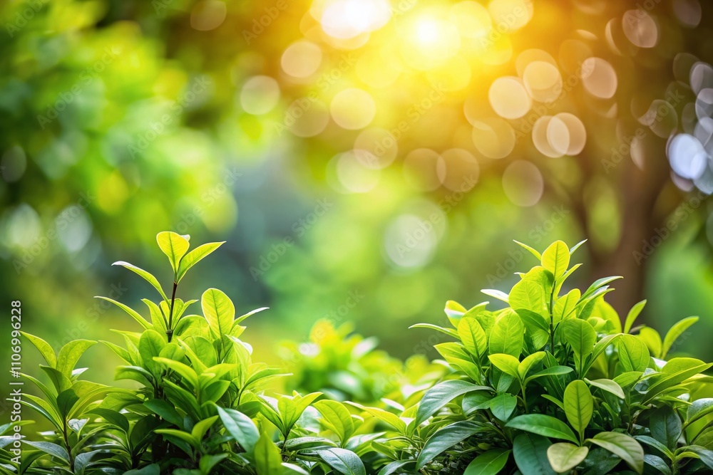 Lush Greenery with Blurred Natural Background for Gardening and Landscaping Promotions - Perfect Space for Text and Branding in Eco-Friendly Advertising Lush Greenery with Blurred Natural Background for Gardening and Landscaping Promotions - Perfect Space for Text and Branding in Eco-Friendly Advertising