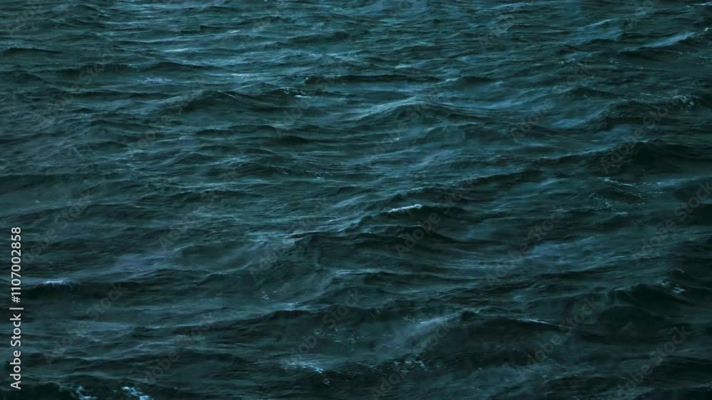 A video of ocean waves gently rolling and crashing A video of ocean waves gently rolling and crashing