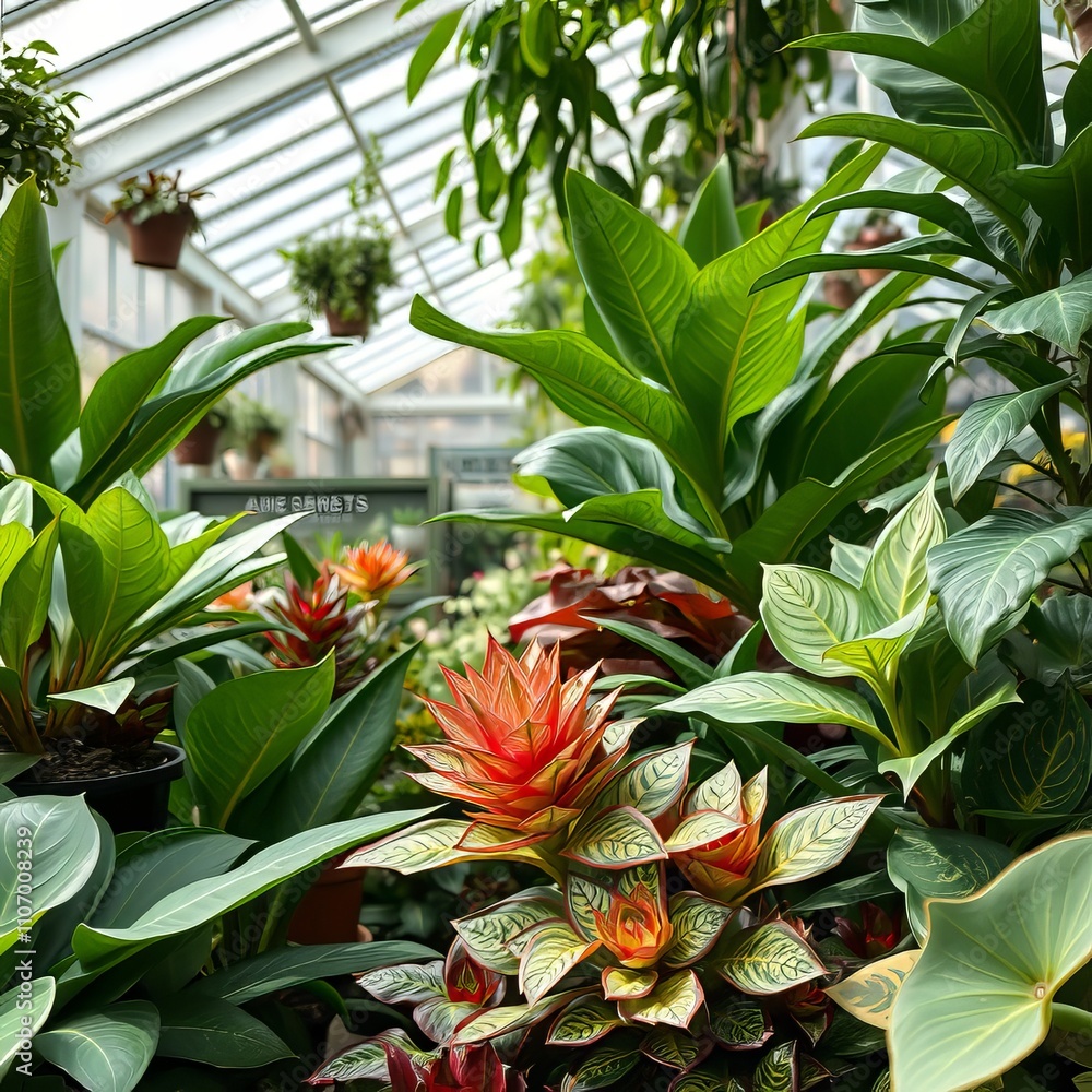 Obraz premium AI-powered plant visuals for landscape architects and DIY gardeners.