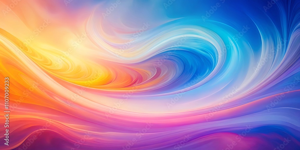 Abstract Swirling Hues A Vibrant Spectrum of Color and Light Abstract Swirling Hues A Vibrant Spectrum of Color and Light