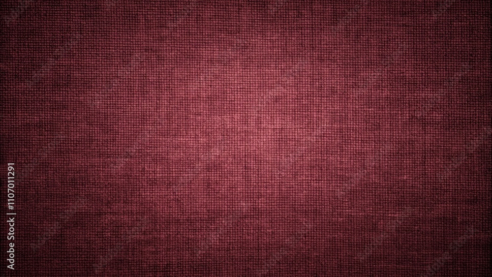 Fototapeta premium Deep Maroon Textured Fabric Background Rich, Elegant Woven Pattern for Design Projects